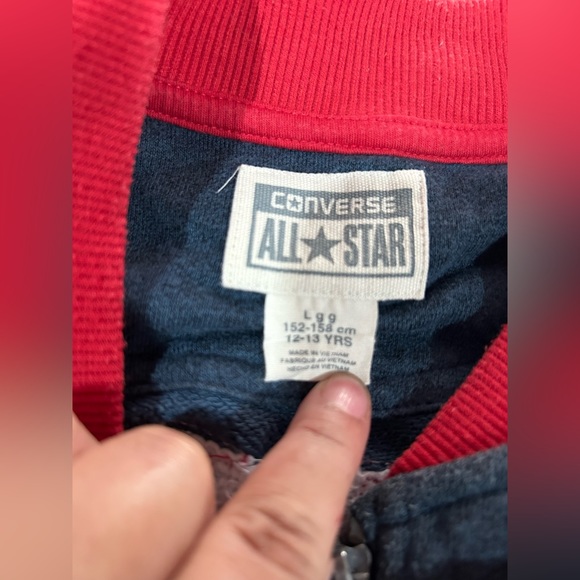Converse jacket. Size Small- medium .Used - Picture 2 of 8